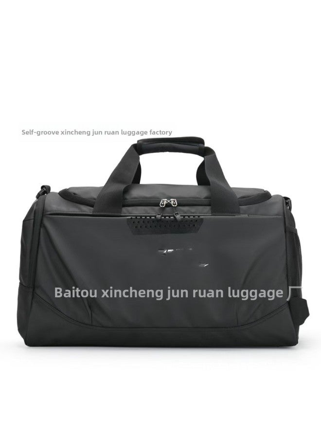 Large Capacity Handbag Travel Bag Dry And Wet Separation For Men And Women Short Distance Travel Take-out Bag Fitness Swimming Bag Training Bag-Color:Black 829 - Image 5