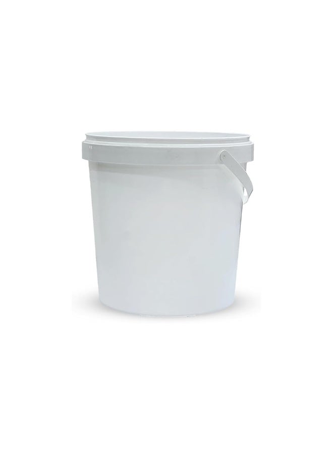حزمة مثالية دلو برياني بلاستيك أبيض سعة 1 كجم – مجموعة من 5 حاويات طعام متينة للطلبات الخارجية والتخزين - Image 4