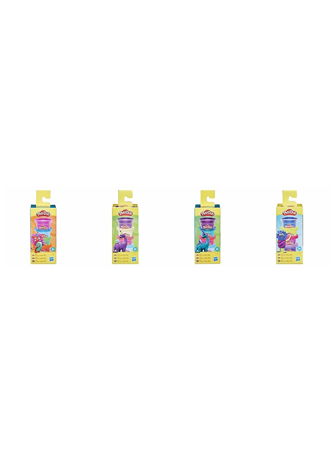 HASBRO - GAMING Play-Doh Irresistible Mini Color Packs - Assorted Theme (2) - Image 2