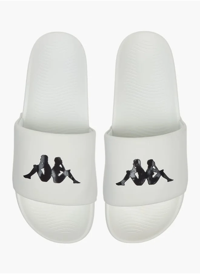 كابا Men's Logo Detail Slip-On Slides