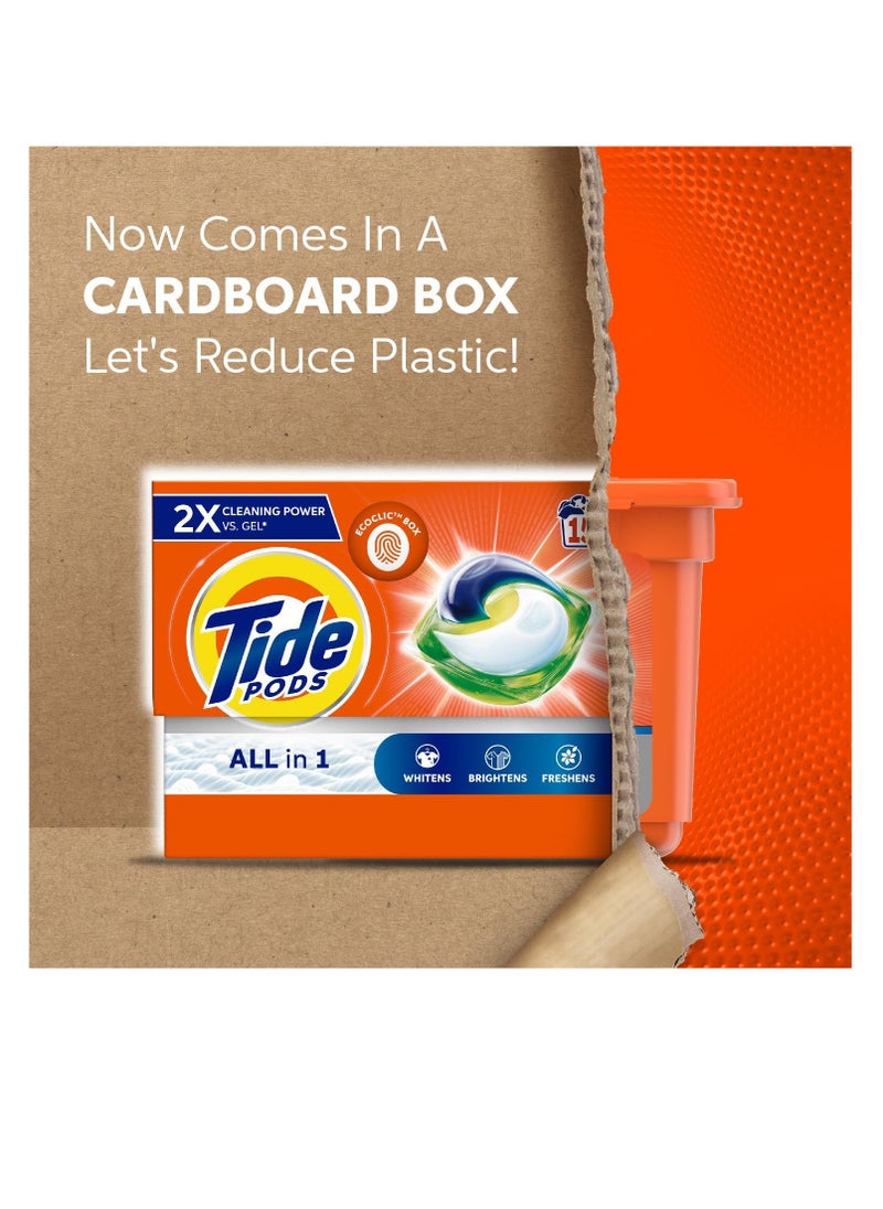 Tide Tide WOW All in 1 PODS Original Scent, 6 x 15 Count  - Image 3