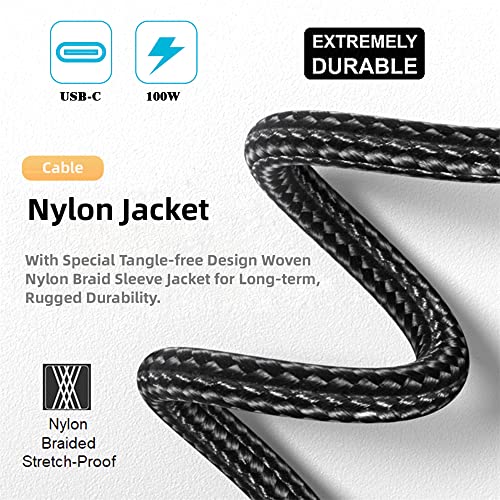 NFHK Type C USB-C Input to 20V DC 5.5 * 2.1mm Output Power 100W 135W 140W 65W PD Charge Cable for Laptop - Image 5