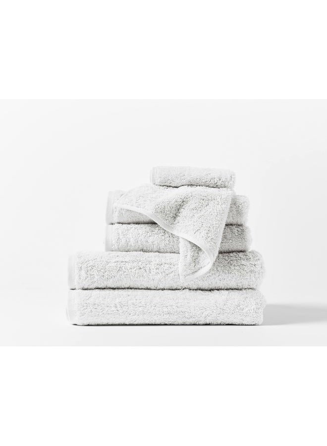 Coyuchi Cloud Loom Organic Towels, 6 Piece Set (Alpine White) - Image 2