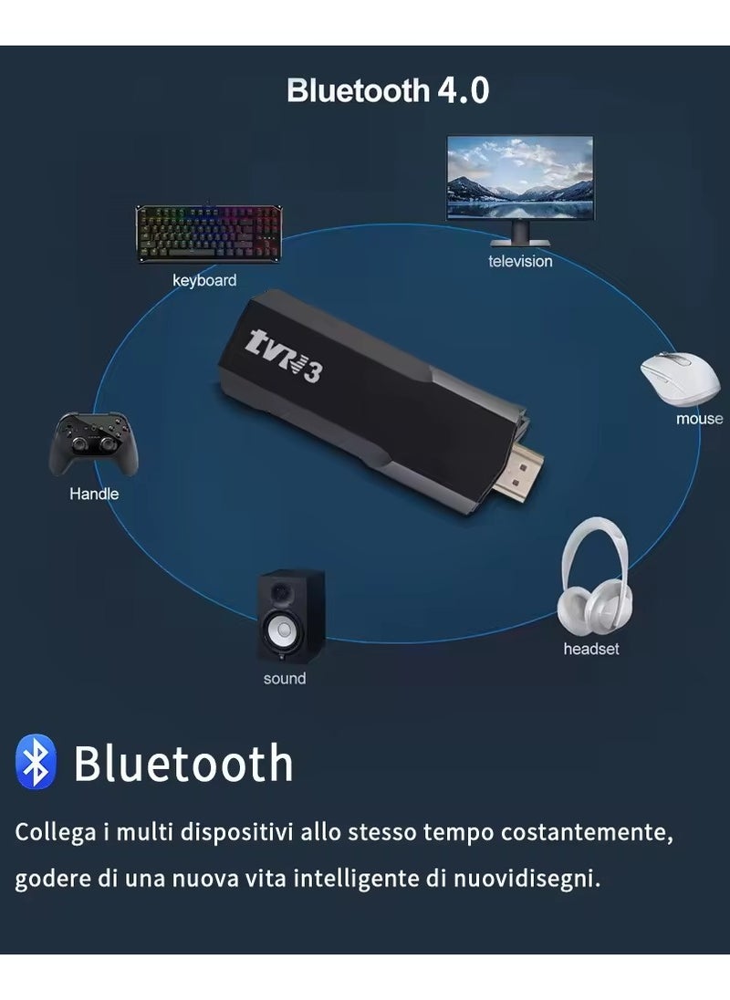Generic - Android TV Stick 4K Ultra HD Streaming Device, TV Stick TV Box Android 4K with Remote Control - Image 1