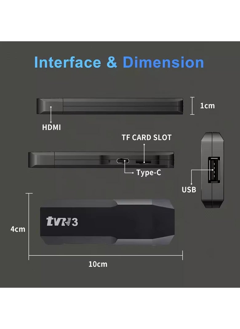 Generic - Android TV Stick 4K Ultra HD Streaming Device, TV Stick TV Box Android 4K with Remote Control - Image 1