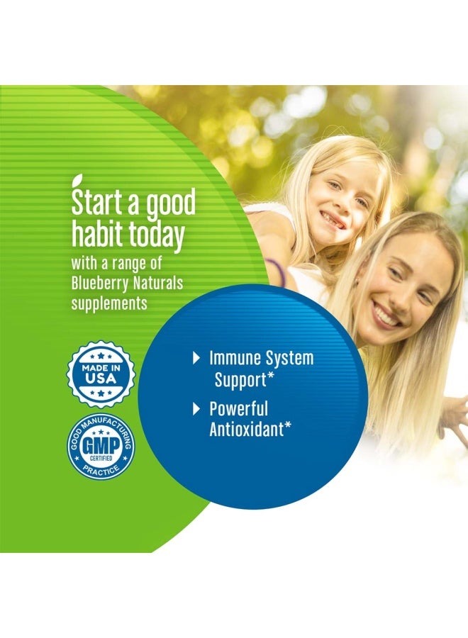 blueberry NATURALS Buffered Quick C 1000 Mg Tablets 60'S B0135 - Image 4