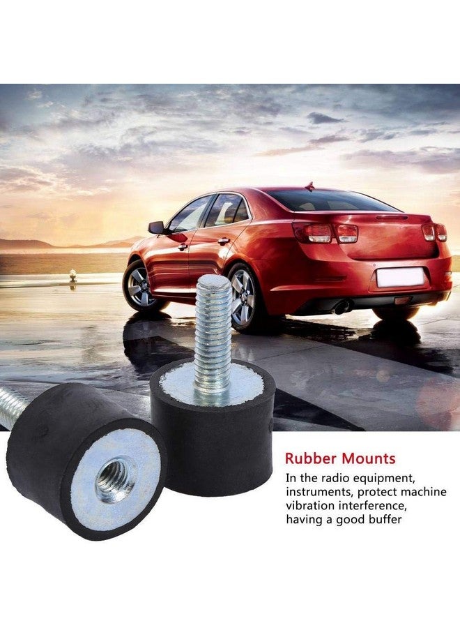 يوسو 4 قطع M6 حوامل مطاطية لامتصاص الصدمات ومضادة للاهتزاز ومانع ... - Image 3