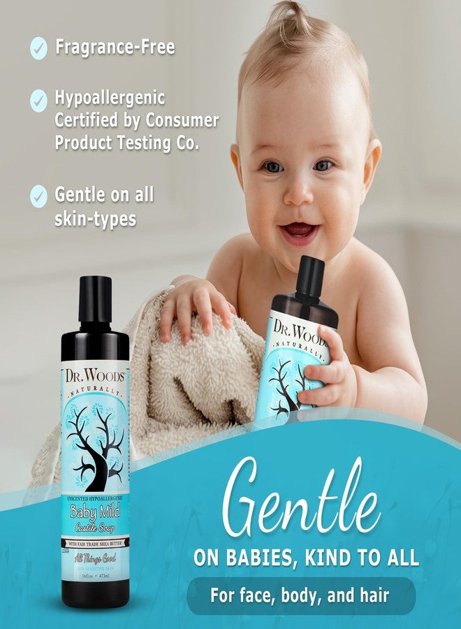 Dr. Woods Dr.woods Shea Vision Baby Mild Castile Soap - 16 Oz - Image 2