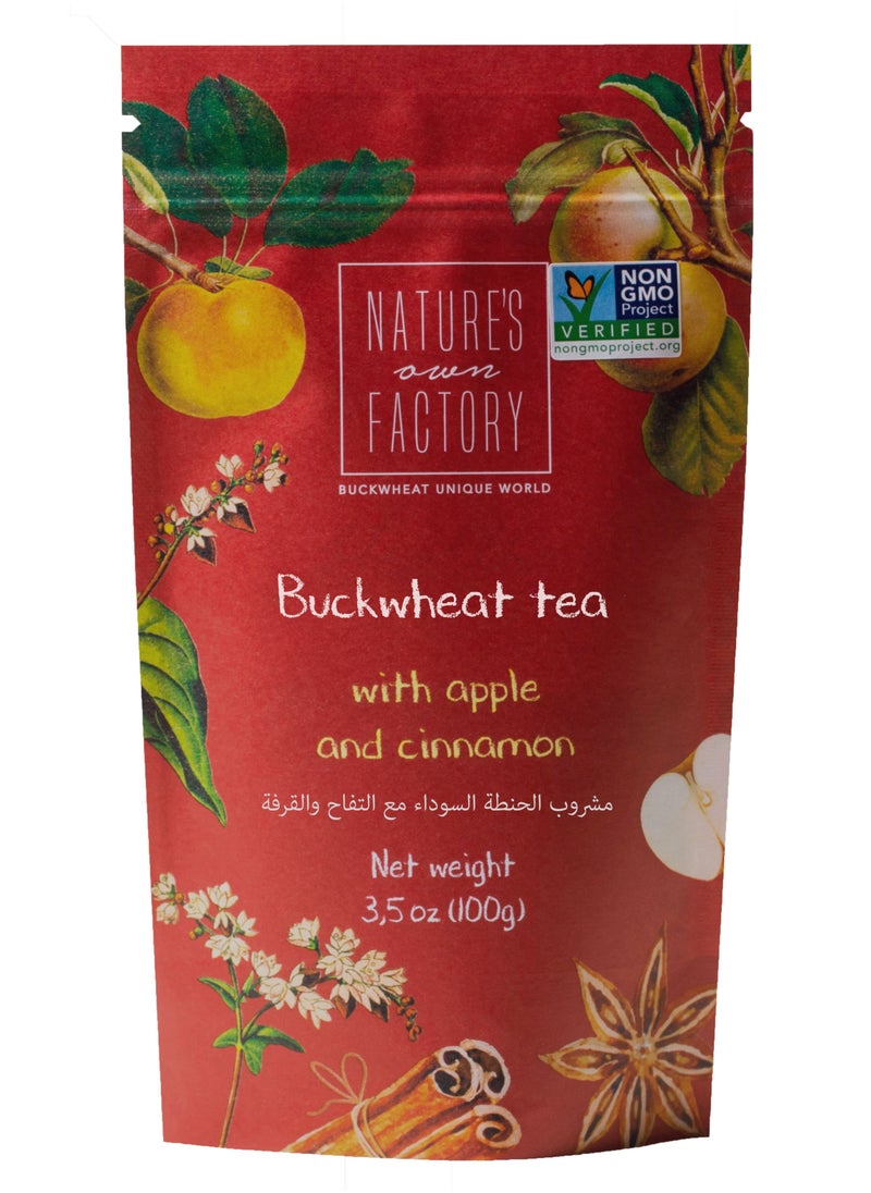 NATURE'S OWN FACTORY Buckwheat tea with apple and cinnamon  - Image 1