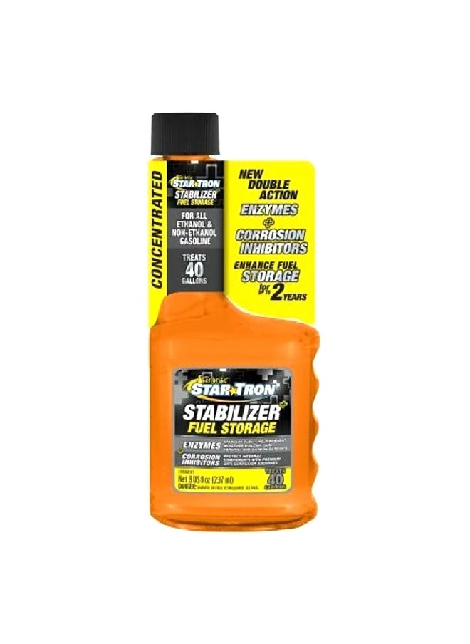 Star Brite Double-Action Enzymes Stabilizer Fuel Treatment Orange 8 oz 8084018 