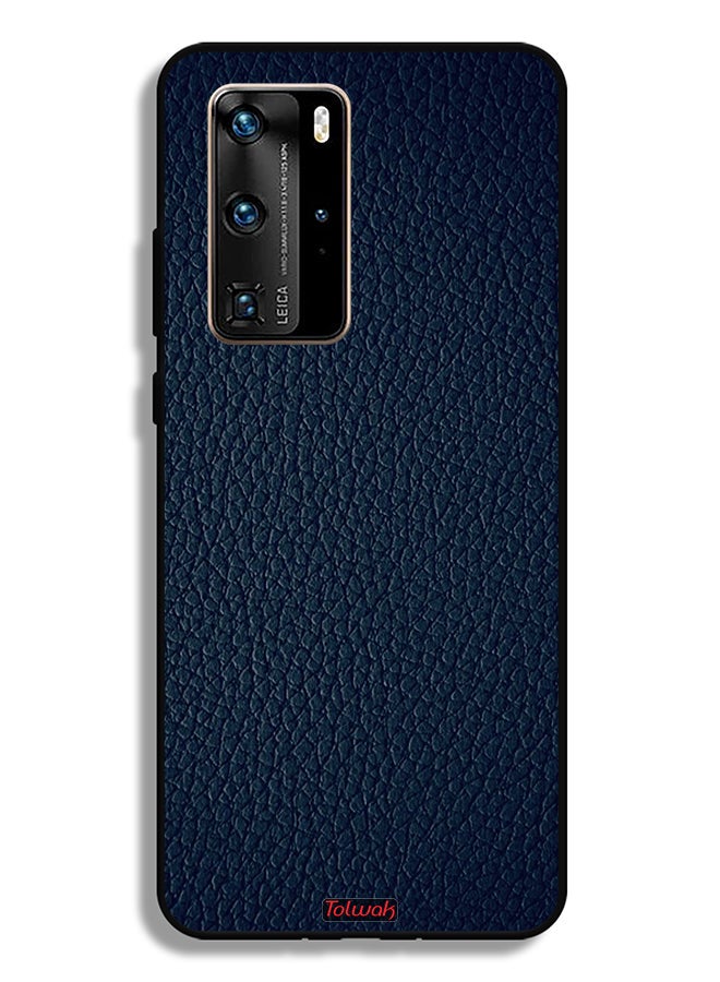 Tolwak غطاء واقي لهواوي P40 برو 5G بنمط جلد - Image 2