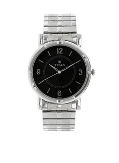 TITAN Titan Quartz Analog Black Dial Stainless Steel Strap Watch for Men  - Image 1