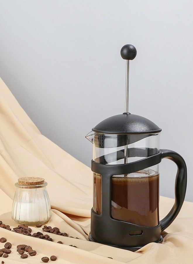 Haidue 800ml Ground Coffee FY04 French Press Coffee and Tea Maker - Image 3