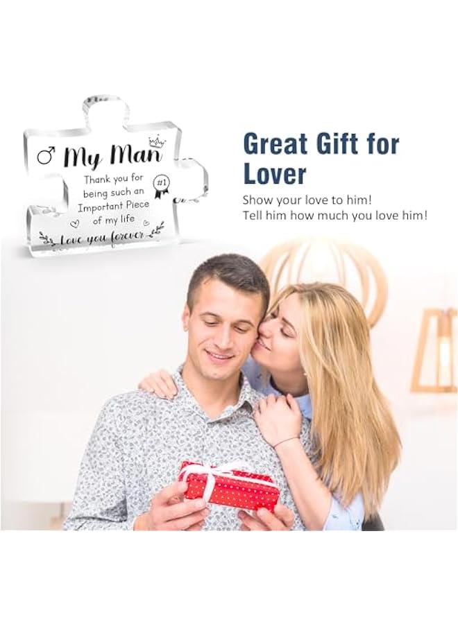 هدايا الذكرى السنوية - لوحات الاكريليك اللغز , هدايا للرجال , هدايا لصديق , هدايا لصديق , هدايا لصديق , هدايا لزوجه , هدايا عيد ميلاده , 3.3 × 3.9 بوصة . - Image 5