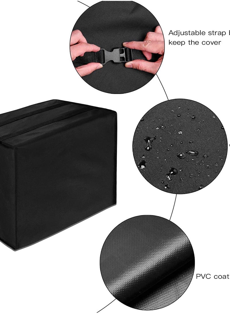 Excefore - Window Air Conditioner Covers, Waterproof & Dust-Proof AC Protection Cover for Outside, Adjustable Straps for Secure Fit. - Image 1