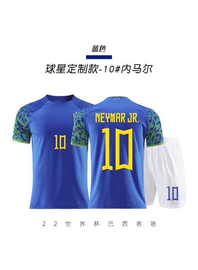 22 World Cup Bax -10 Neymar Football Jersey - Image 1