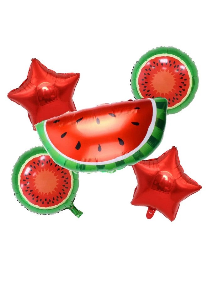 Atpata Funky Fruit Theme Foil Balloon Combos (Watermelon) Multicolour - Image 5