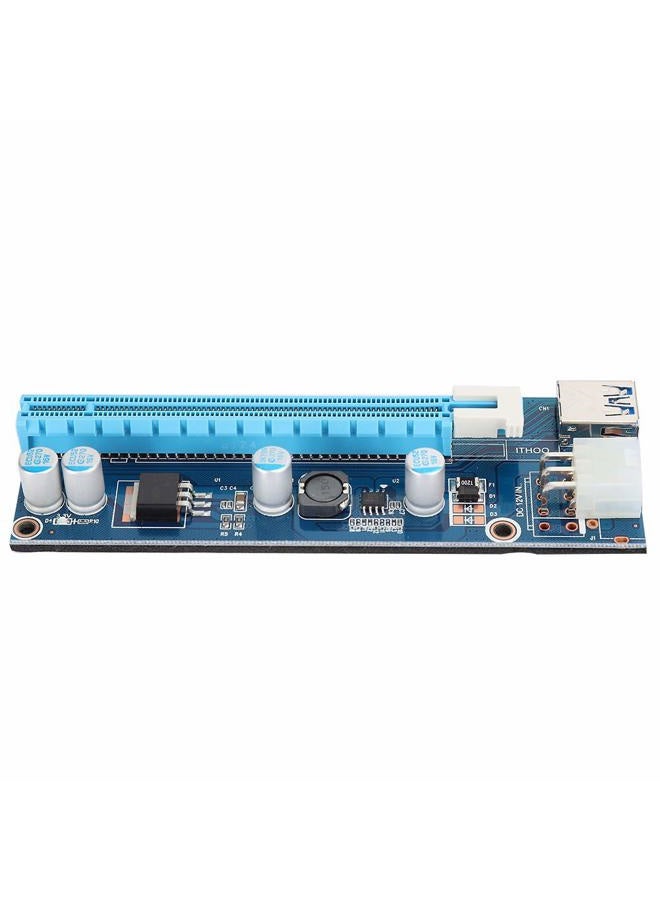 Richer-R Pci-e Express Extender,Mini PCI-E to PCI Express16x Extender Riser Adapter with SATA Power Cord for Video Card Mining - Image 2