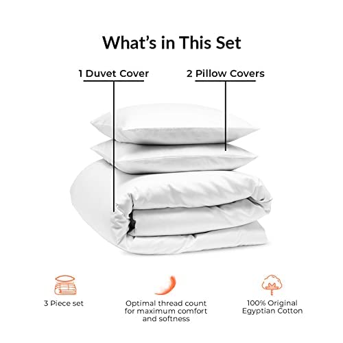 BALAJI EXPORT 1000 Thread Count 3 Piece RajaiDuvetQuilt Cover Set with Zipper 100 Cotton Duvet Cover and Pillow Cover Luxury Duvet Cover SetKing Size Light Grey Stripe - Image 4