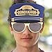 Sun-Staches SunStaches Licensed Polar Express Train Conductor Hat Costume Sunglasses UV400 Protected Lenses One Size Fits Most - Image 4