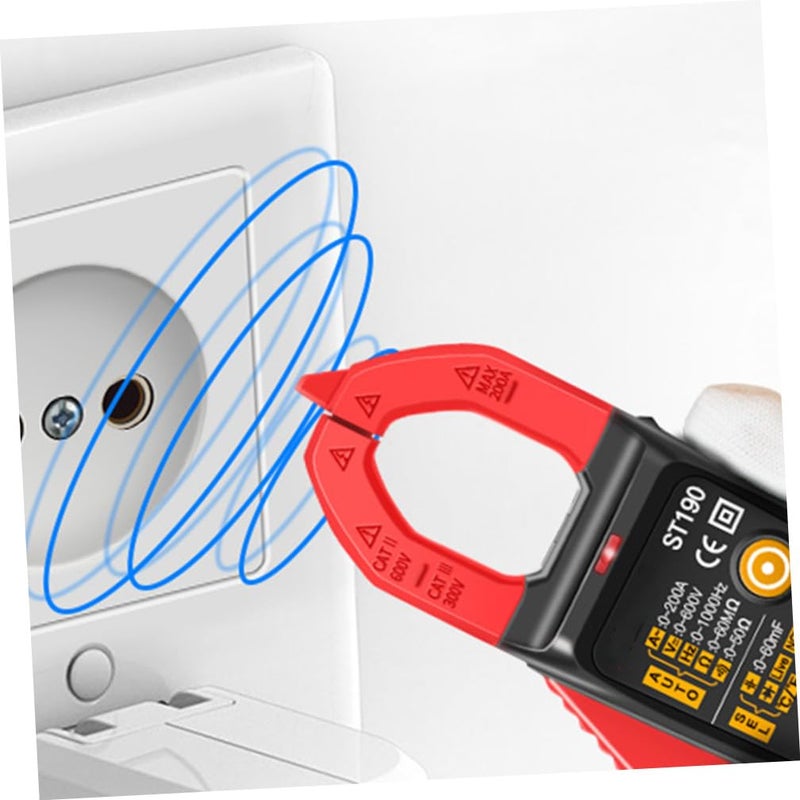 Digital Clamp Meter 6000 Counts Auto Range Clamp On Multimeter AC Current Tester - Image 5