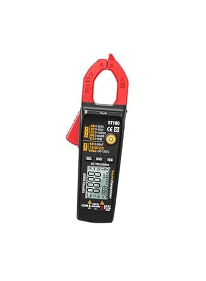 Digital Clamp Meter 6000 Counts Auto Range Clamp On Multimeter AC Current Tester - Image 1