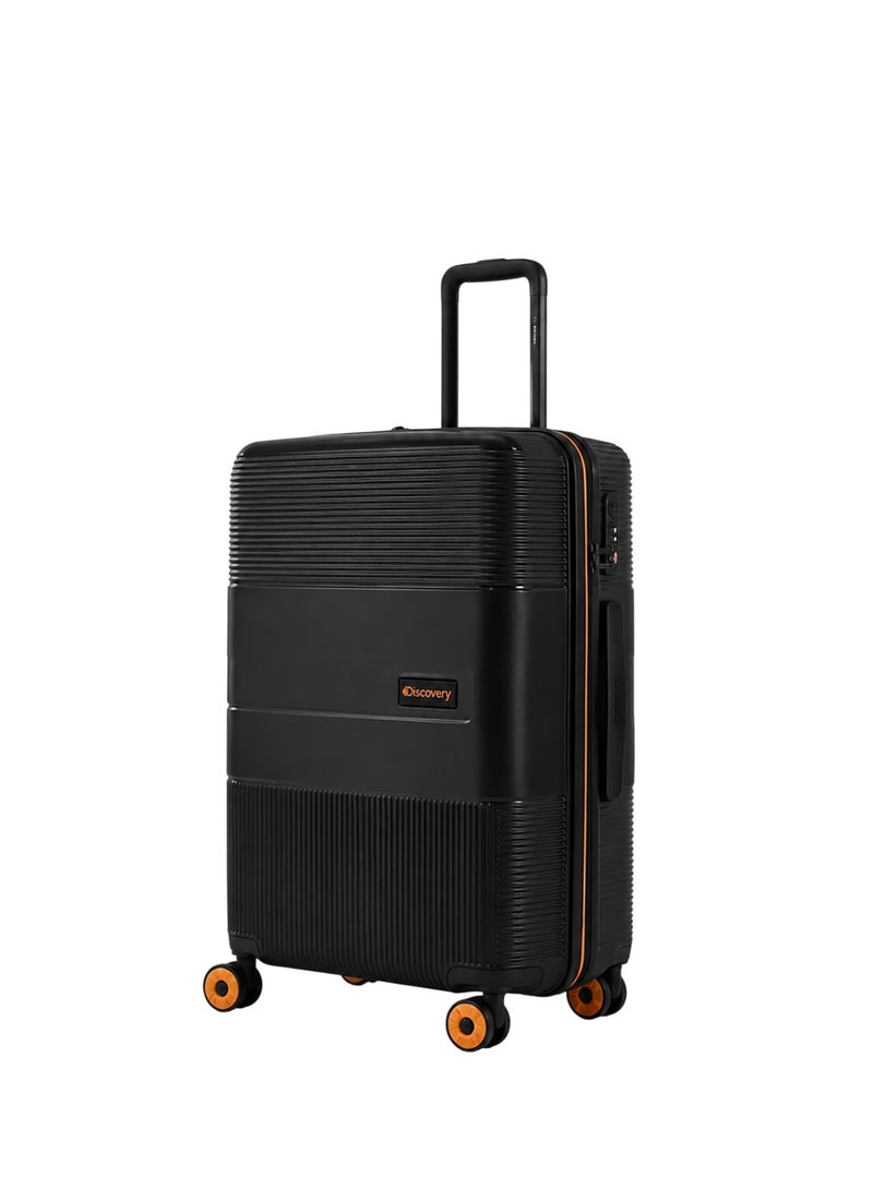 Discovery PP Trolley 3 Piece Luggage Set DL02H0.01-3P Expandable Hard Shell Suitcase Set with TSA Lock & 4 Double Spinner Wheels - Image 2