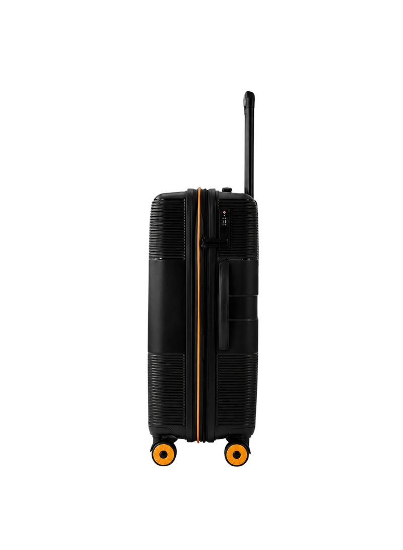Discovery PP Trolley 3 Piece Luggage Set DL02H0.01-3P Expandable Hard Shell Suitcase Set with TSA Lock & 4 Double Spinner Wheels - Image 4