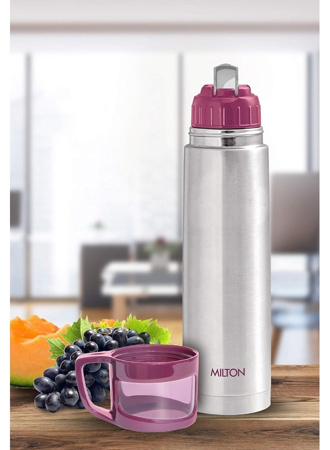 Milton MILTON Glassy Vacuum Flasks - Pink, 750ml - Image 2
