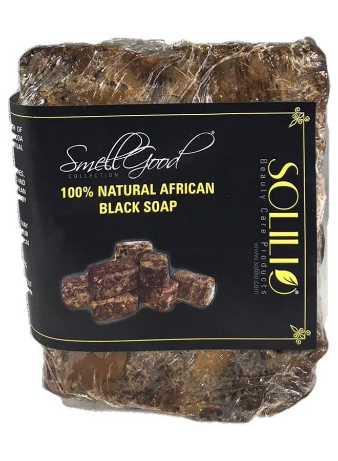 smellgood African Black Soap 100% Pure Raw 5 Lbs 5 Pound - Image 1