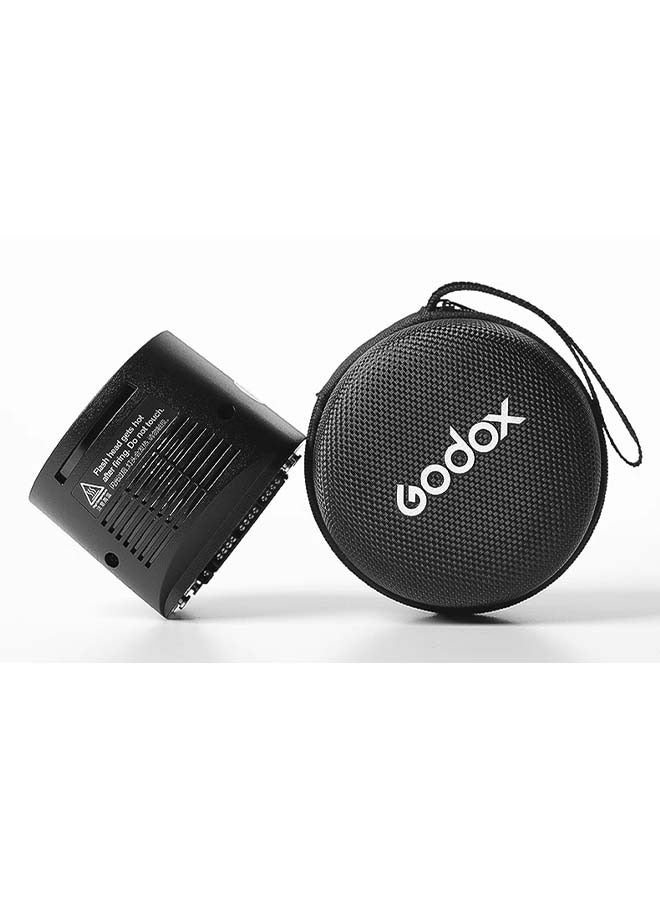 Godox Godox AD200 Circular Head H200R Photography Light - Top - Mount Flash for DSLR Cameras, Portable and Ideal for Outdoor Shoots with Camera Accessories  - Image 1