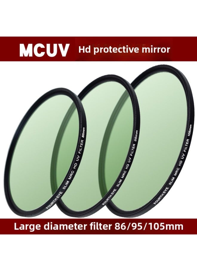 Generic - SLR Camera Filter 86/95/105mm ND2-400 Adjustable Dimmer CPL Polarizer V Protective Mirror-Color:86mm-mcuv Protective Mirror - Image 1