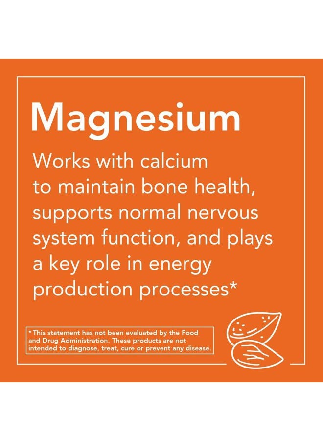 now Supplements, Magnesium Citrate 200 mg, Enzyme Function*, Nervous System Support*, 250 Count (Pack of 1) - Image 4