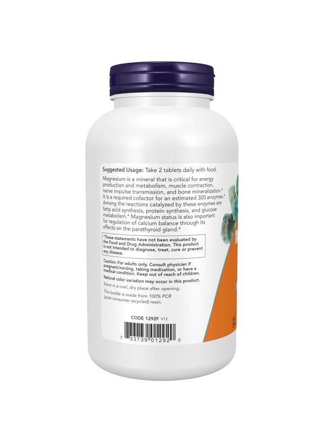 now Supplements, Magnesium Citrate 200 mg, Enzyme Function*, Nervous System Support*, 250 Count (Pack of 1) - Image 3