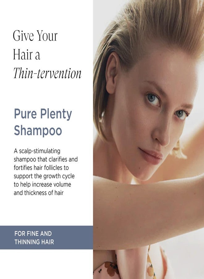 Intelligent Nutrients Pure Plenty Shampoo, Clarifies and Fortifies Fine, Thinning Hair, Organic Scalp-Stimulating Formula, Vegan, 8.5 Oz - Image 2