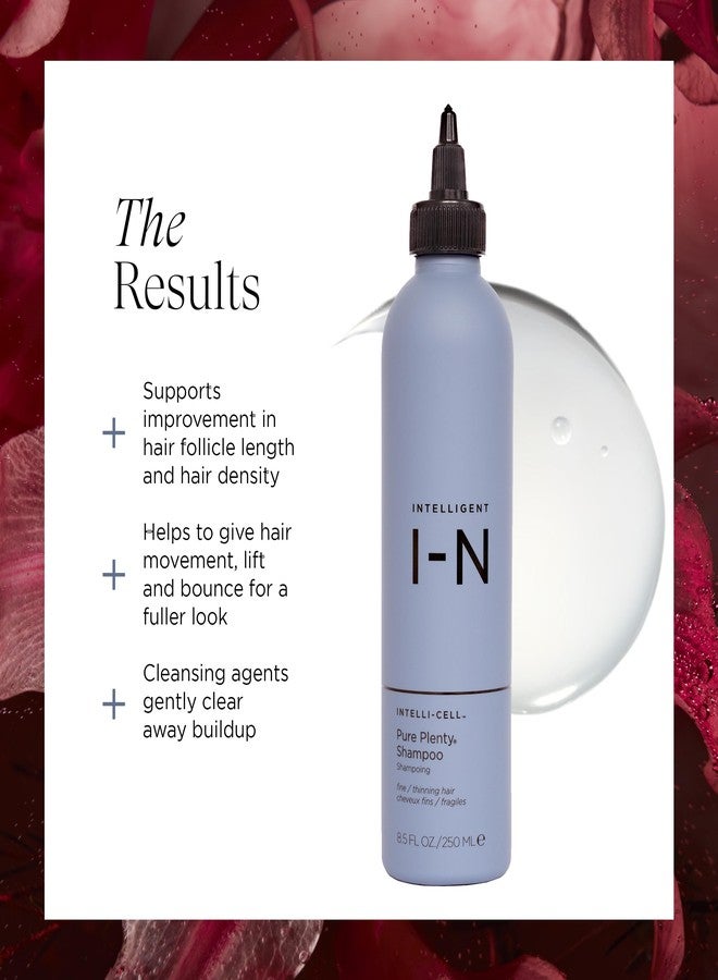 Intelligent Nutrients Pure Plenty Shampoo, Clarifies and Fortifies Fine, Thinning Hair, Organic Scalp-Stimulating Formula, Vegan, 8.5 Oz - Image 3