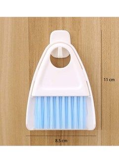 KASTWAVE Mini Dustpan and Broom Set Mini Hanging Desk Cleaner Kit for Computer Pet Hair and Kitchen  - Image 5