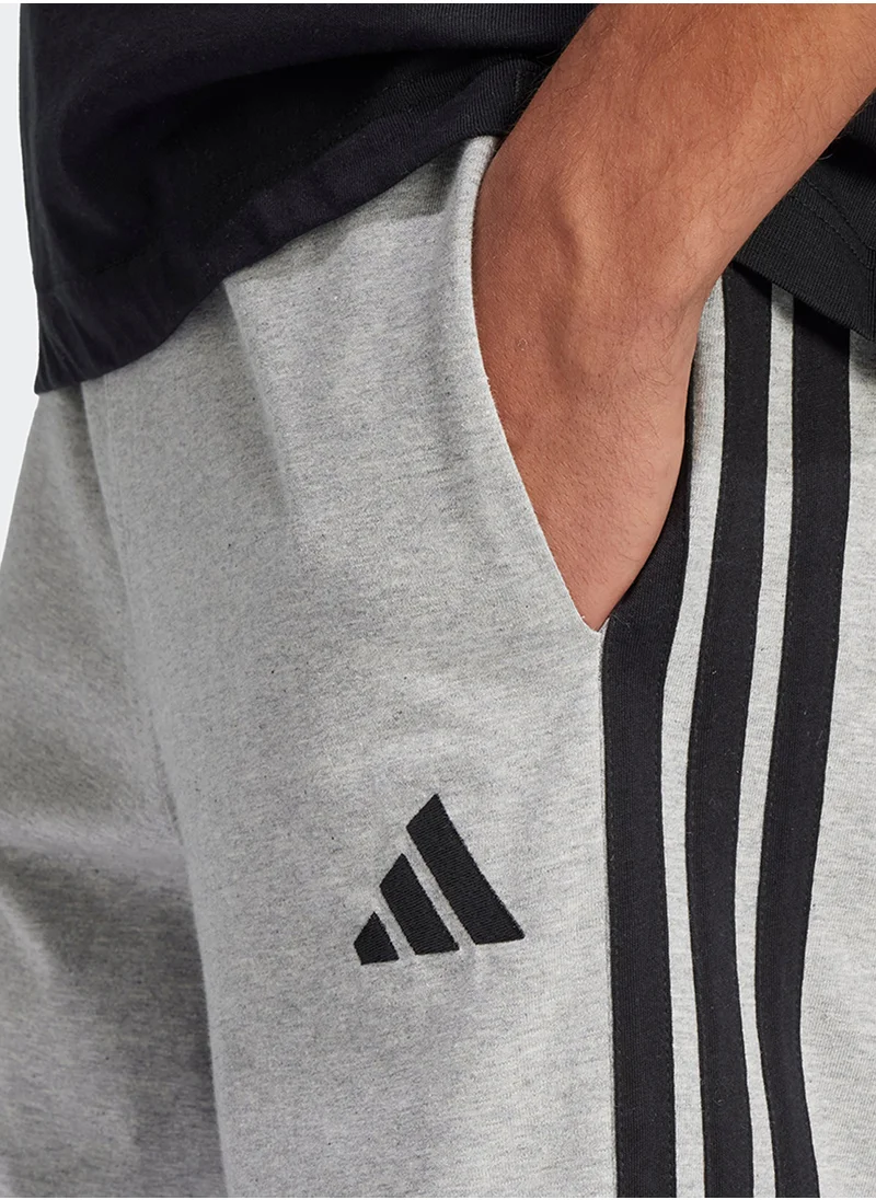 اديداس Essential 3 Stripe French Terry Shorts