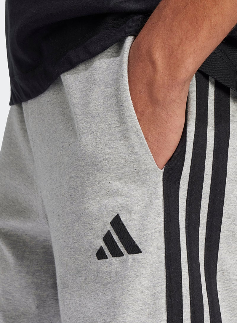 Adidas Essential 3 Stripe French Terry Shorts  - Image 4