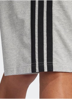 Adidas Essential 3 Stripe French Terry Shorts  - Image 3