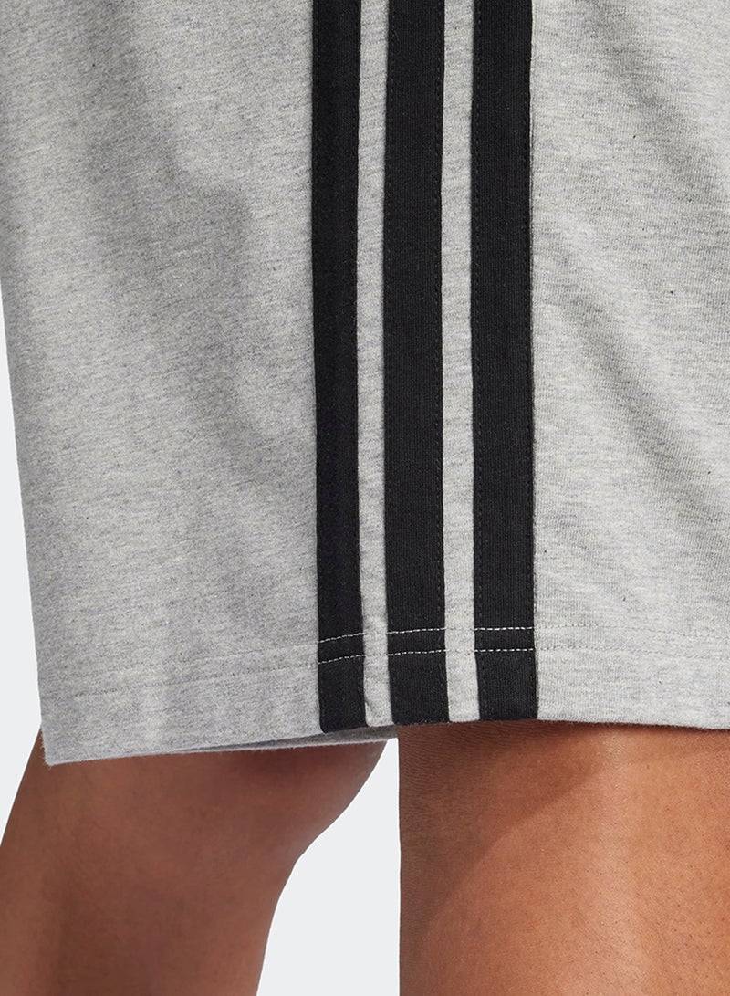 Adidas Essential 3 Stripe French Terry Shorts  - Image 3