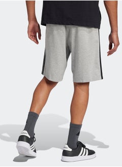 Adidas Essential 3 Stripe French Terry Shorts  - Image 2