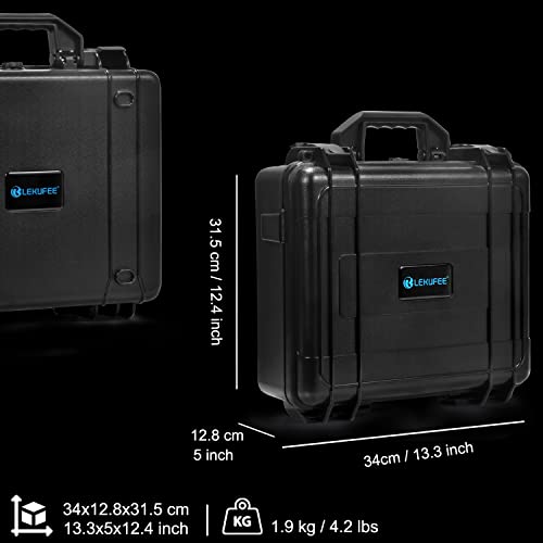 Lekufee Waterproof Hard Case for DJI Mavic Air 2S & 2, Compatible with DJI RC/N1, Case Only - Image 4