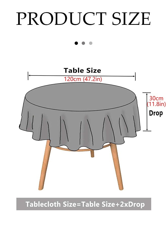 DUNISO Round Lace Tablecloth，Vintage Lace Hollowed-Out Round Tablecloth，Washable Wrinkle Resistant Lace Tablecloth,for Catering Events, Dinner Parties, Weddings Decorations,180CM,White  - Image 2