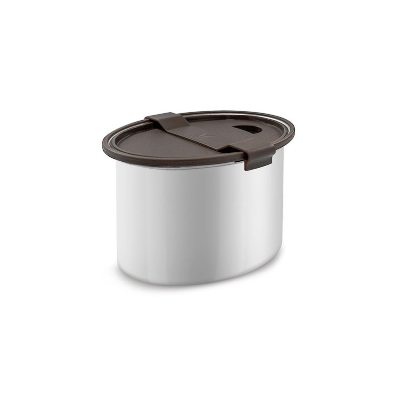 VAYA YumBytes Stainless Steel Snack Box, Leak-Resistant Snack Container for Kids & Adults, Perfect for School, Work, and Travel, 700 ml, Stainless Steel Finished - Image 1