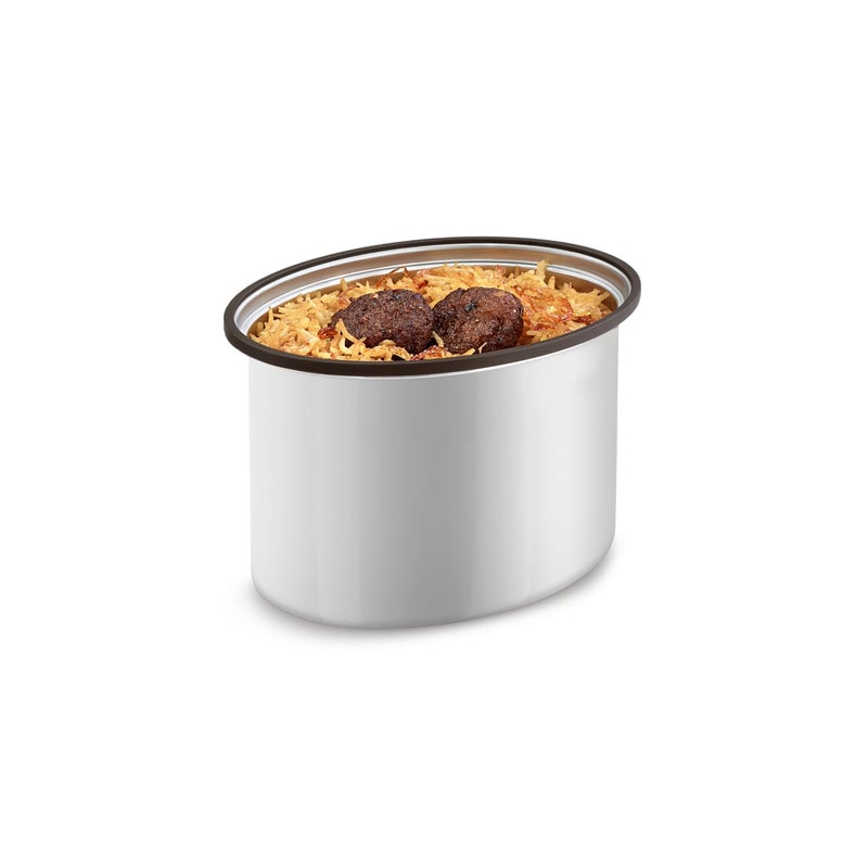 VAYA YumBytes Stainless Steel Snack Box, Leak-Resistant Snack Container for Kids & Adults, Perfect for School, Work, and Travel, 700 ml, Stainless Steel Finished - Image 5