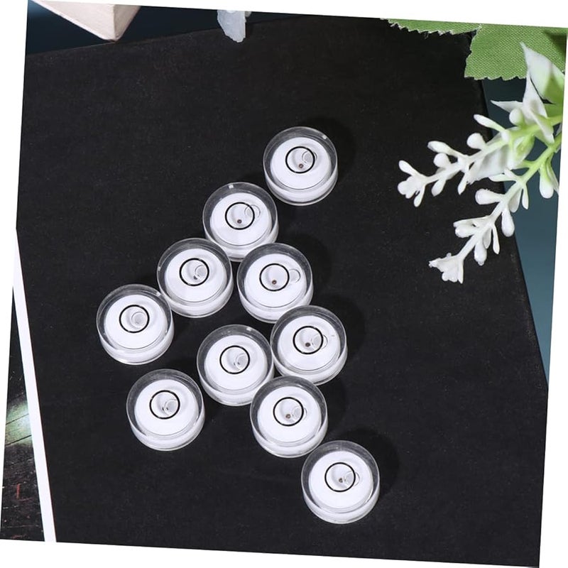 COHEALI 16PCS Universal Circular Bubble Level Kit 15MM Diameter for Tripod Frame Hanging DIY - Image 5