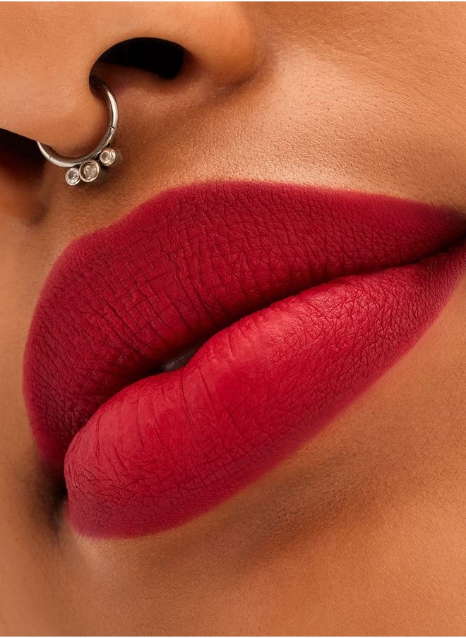 MAC Cosmetics Locked Kiss 24hr Lipstick - Ruby True  - Image 4