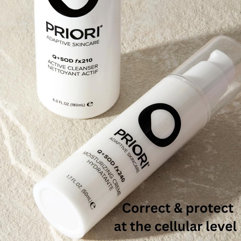 PRIORI Skincare Active Facial Cleanser with CoQ10 for Deep Cleansing Pore Refining Hydrating Antioxidant Face Wash with Lactic and Salicylic Acid Fragrance Free 6 fl oz - Image 5