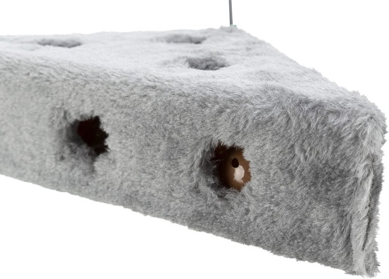 Trixie Cheese Cat Toy with Rod and Balls - Image 4